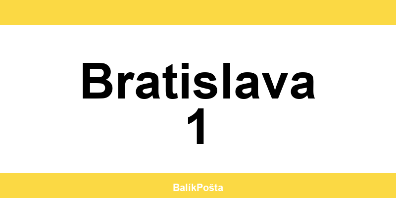 Otváracie hodiny Slovenskej pošta v Bratislava 1