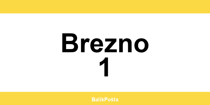 Otváracie hodiny Slovenskej pošta v Brezno 1