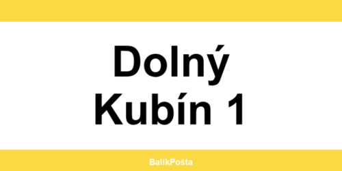Otváracie hodiny Slovenskej pošta v Dolný Kubín 1