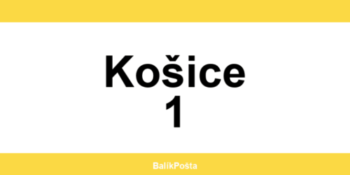 Otváracie hodiny Slovenskej pošta v Košice 1