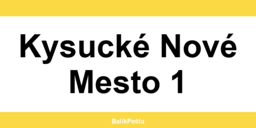 Otváracie hodiny Slovenskej pošta v Kysucké Nové Mesto 1