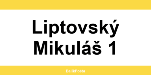Otváracie hodiny Slovenskej pošta v Liptovský Mikuláš 1