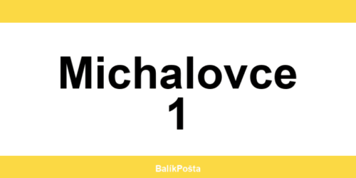 Otváracie hodiny Slovenskej pošta v Michalovce 1