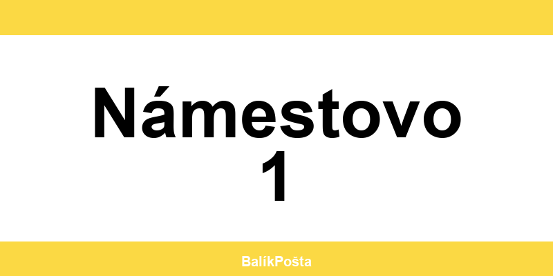 Otváracie hodiny Slovenskej pošta v Námestovo 1