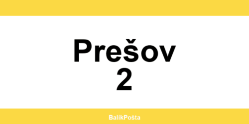 Otváracie hodiny Slovenskej pošta v Prešov 2