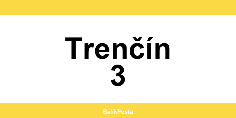 Otváracie hodiny Slovenskej pošta v Trenčín 3