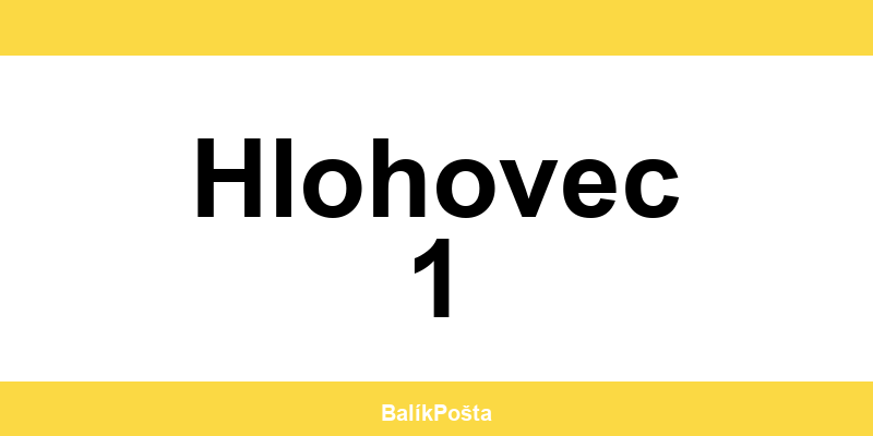 Otváracie hodiny Slovenskej pošta v Hlohovec 1