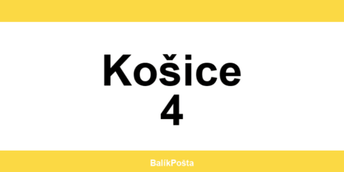 Otváracie hodiny Slovenskej pošta v Košice 4