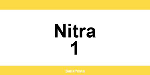 Otváracie hodiny Slovenskej pošta v Nitra 1