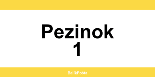 Otváracie hodiny Slovenskej pošta v Pezinok 1