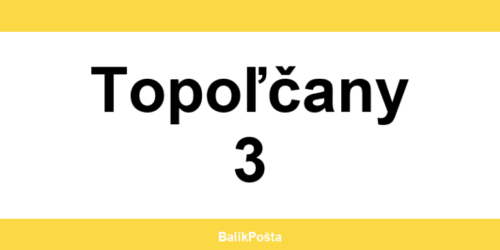 Otváracie hodiny Slovenskej pošta v Topoľčany 3
